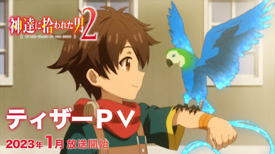Anime Kami-tachi ni Hirowareta Otoko Season 2 Mengungkapkan Pemimpin Penulis Baru, Pemeran Baru, Debut Januari 2023