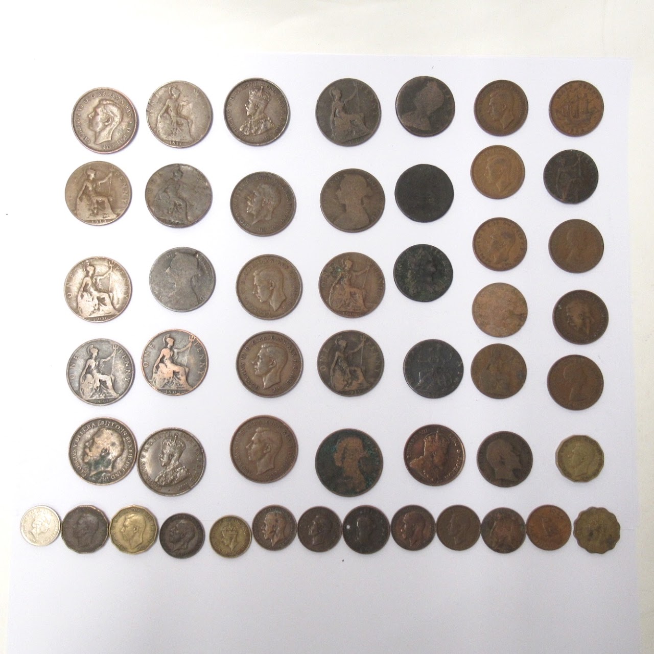 50 Piece British Empire Coin Lot 1