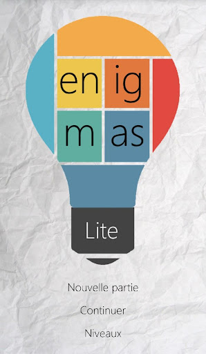 Enigmas Lite: free Puzzle Game