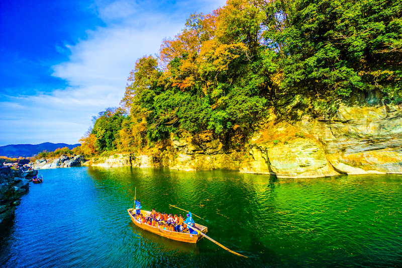 長瀞 荒川 岩畳 川下り2