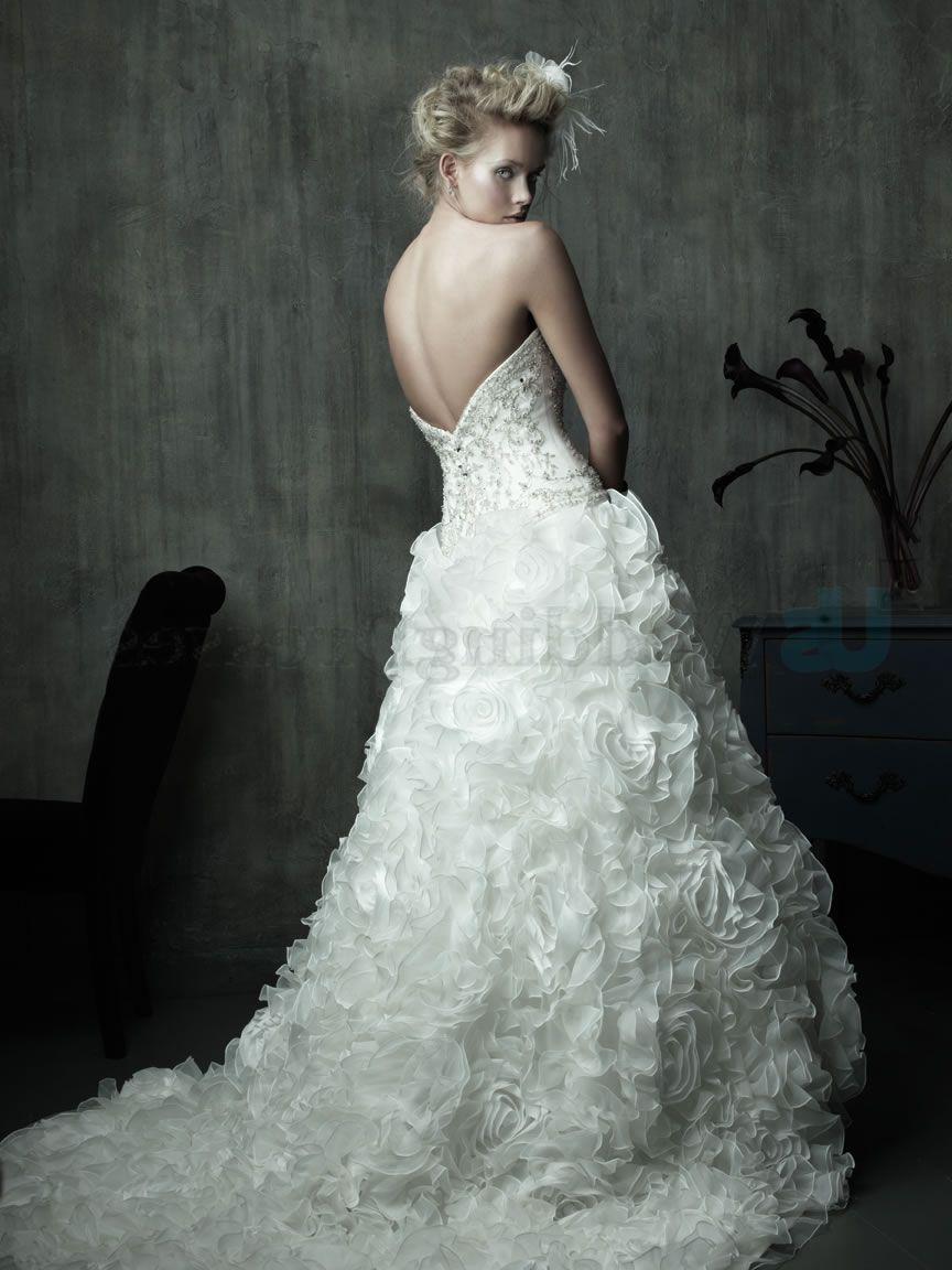 Ball Gown Organza Corseted