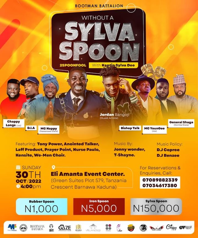 [Event] Without A Sylva Spoon With Kaptin Sylva Dee (Guest Act Jordan Bangoji) 