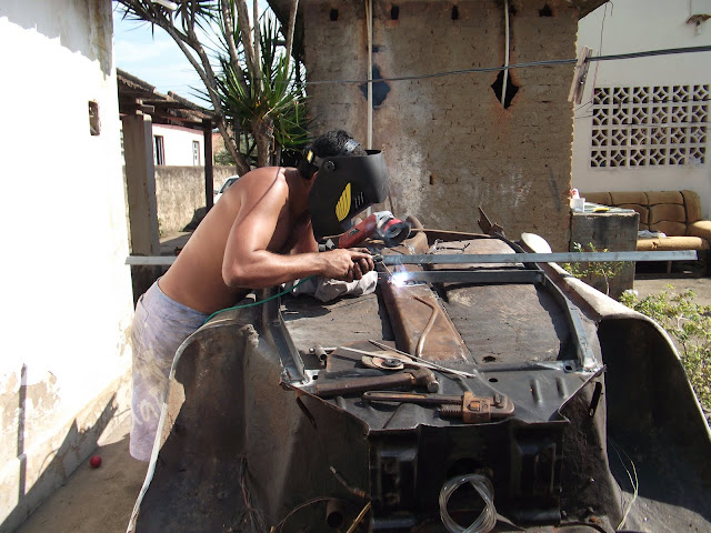 motor - Reforma do chassi do meu Buggy DSCF0066