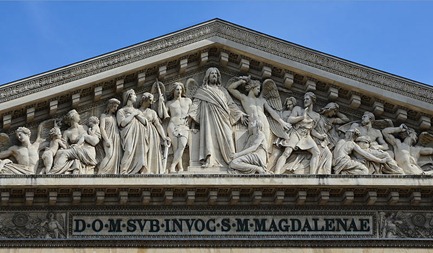 Paris_Église_Madeleine_fronton_détail_2014