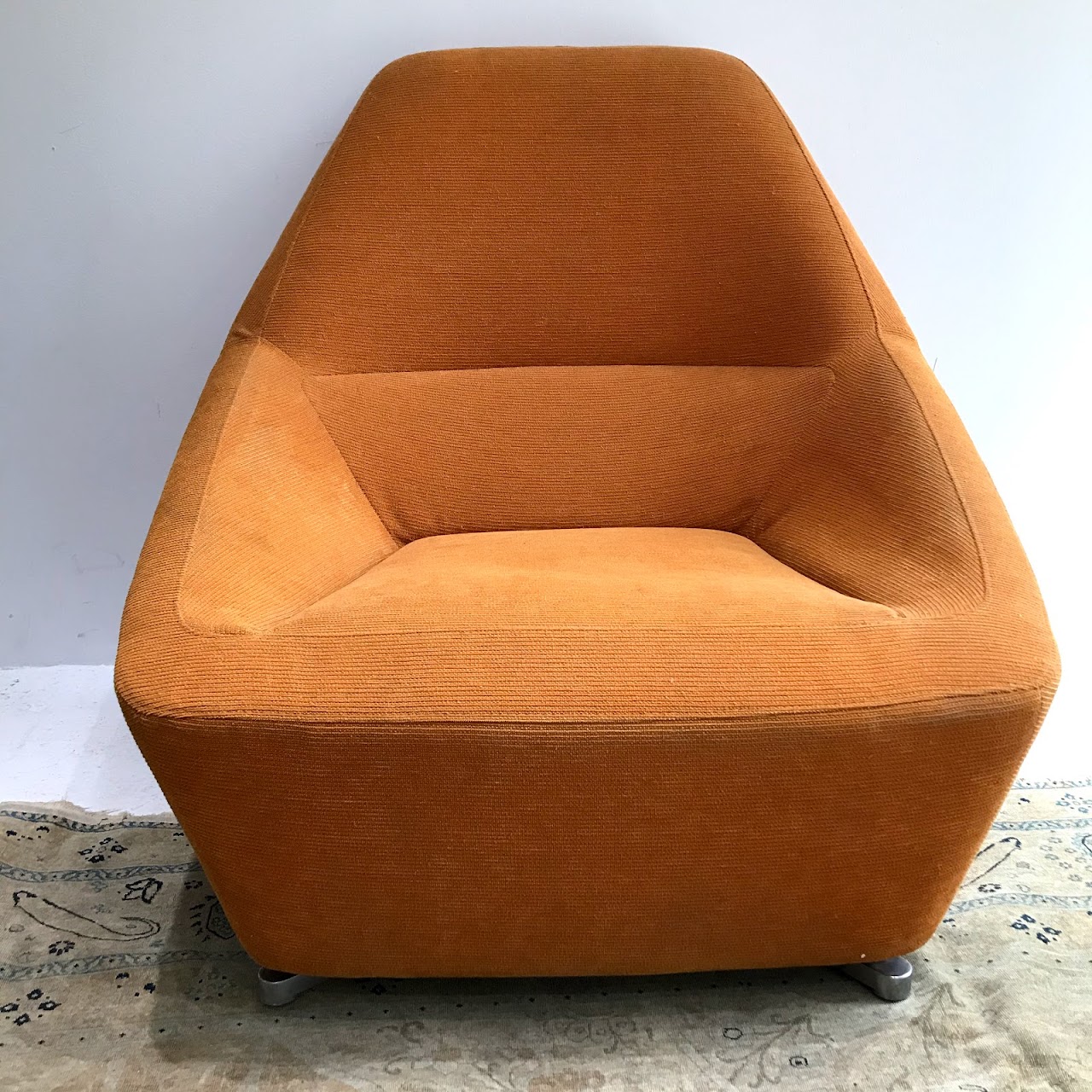 Ligne Roset Modern Lounge Chair & Ottoman