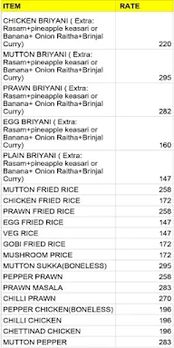 Kooraikadai Biryani Centre menu 3