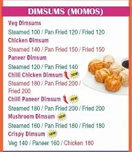 The Chow menu 8