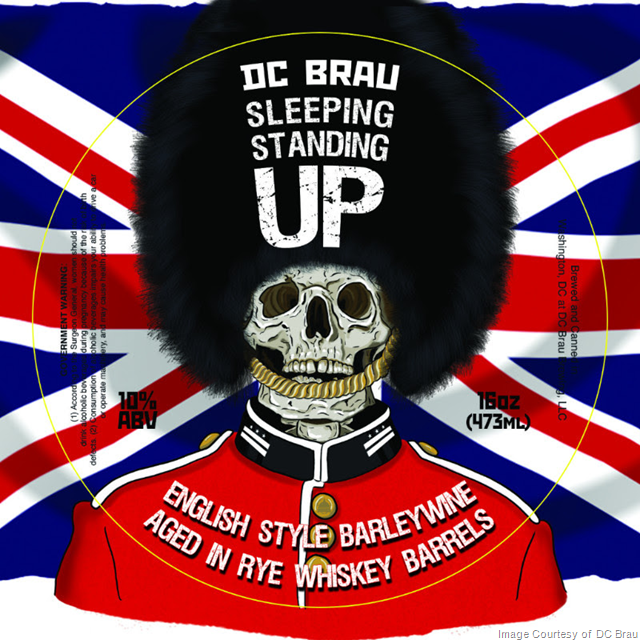 DC Brau Releasing Sleeping Standing Up 16oz Cans