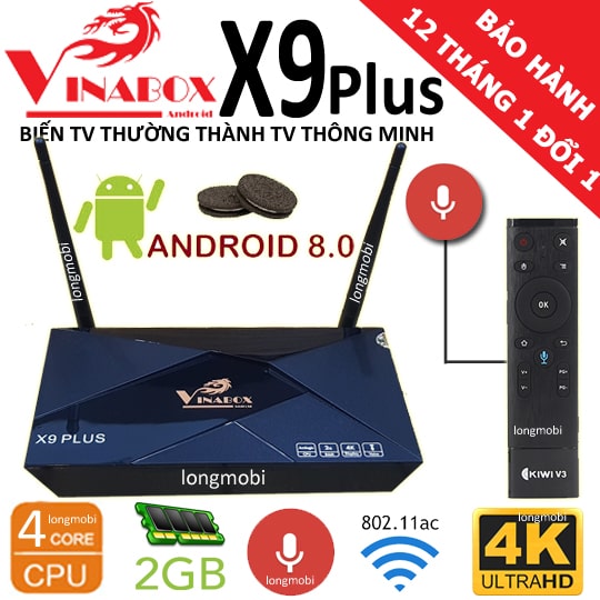 Vinabox x9 plus