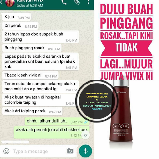 Testimoni Vivix Shaklee