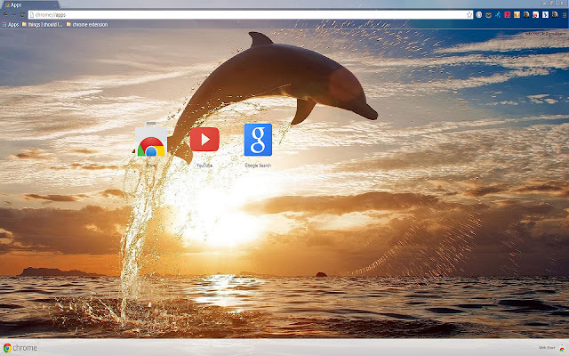 Admirable Dolphin chrome extension
