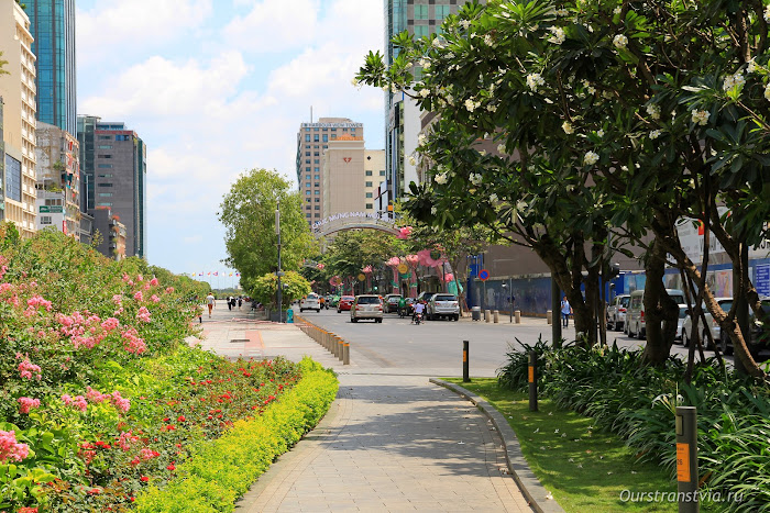 Улицы и проспекты в центре Хошимина