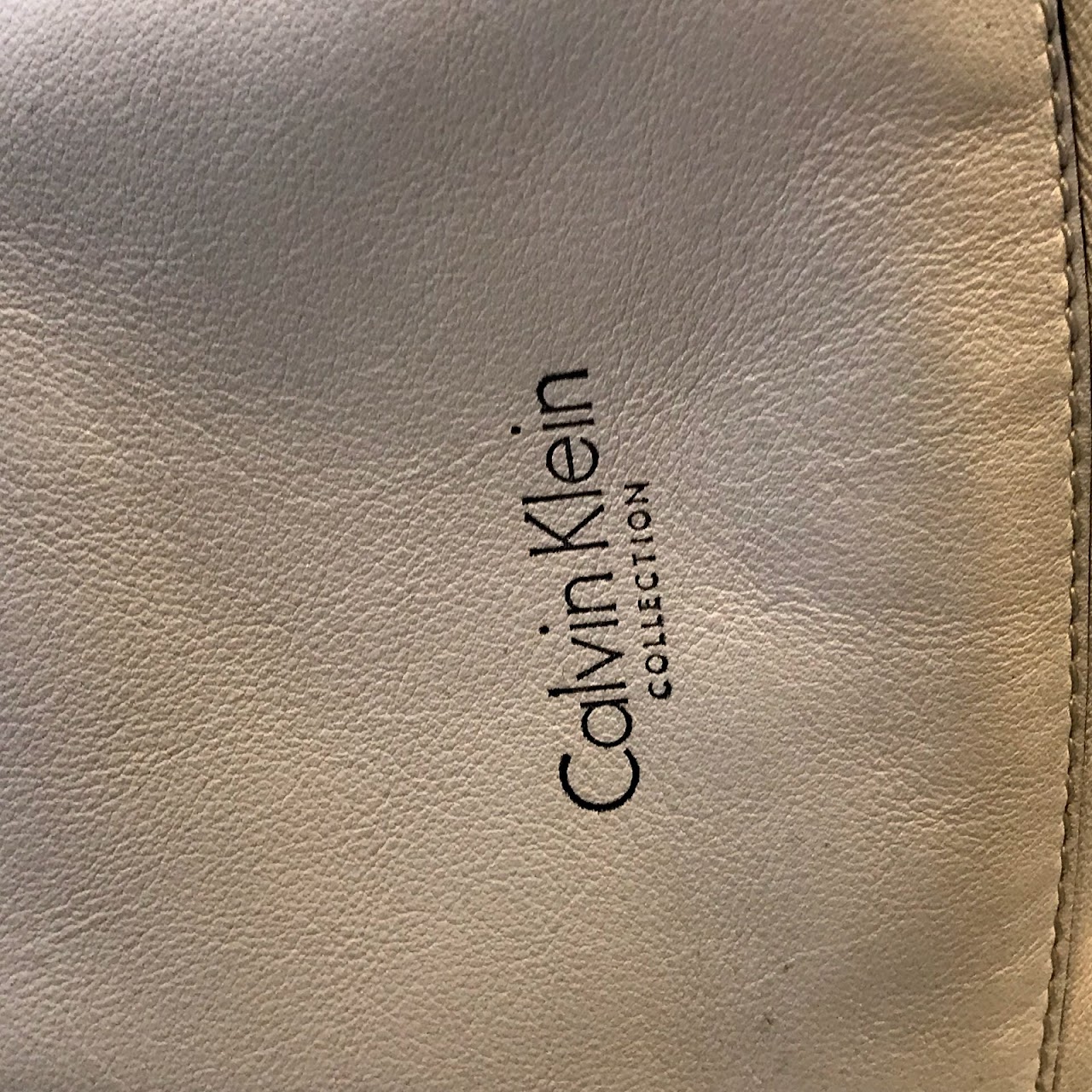 Calvin Klein Collection Leather Backpack