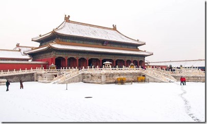 Forbiden City X Snow 紫禁城。雪 via Visit Beijing page on FB 02