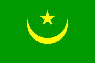 Mauritania flag, Mauritania 
