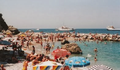 Capri beach