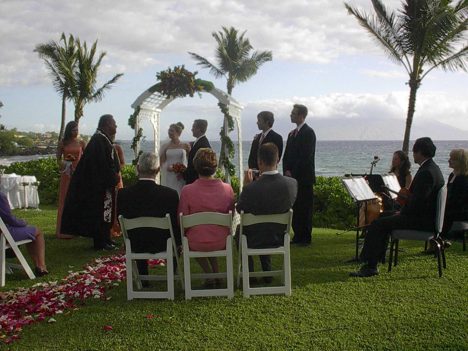 of an exotic Maui wedding?