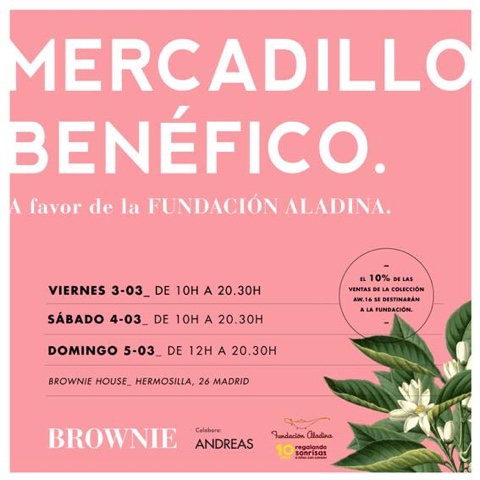 Citas BYL: mercadillo Brownie