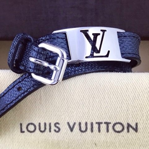 Shop Louis Vuitton DAMIER Sign It Bracelet (M6623E, M6616E) by