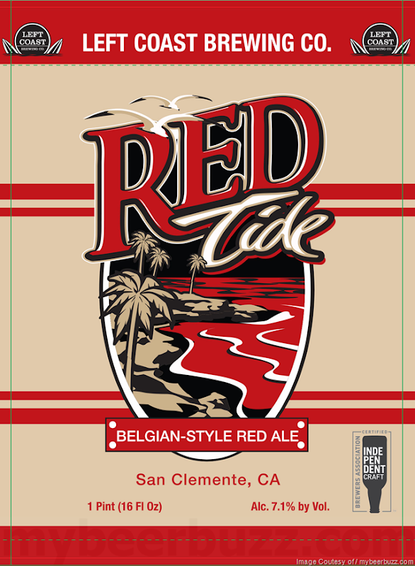 Left COast brewing Red Tide 16oz Cans