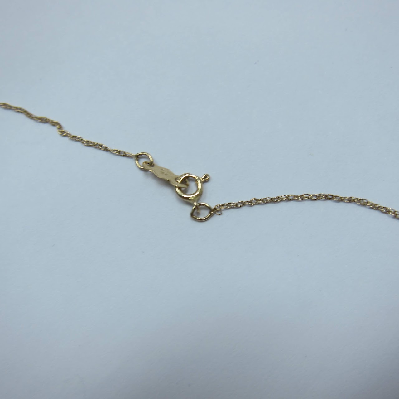 14K Gold Pendant Necklace