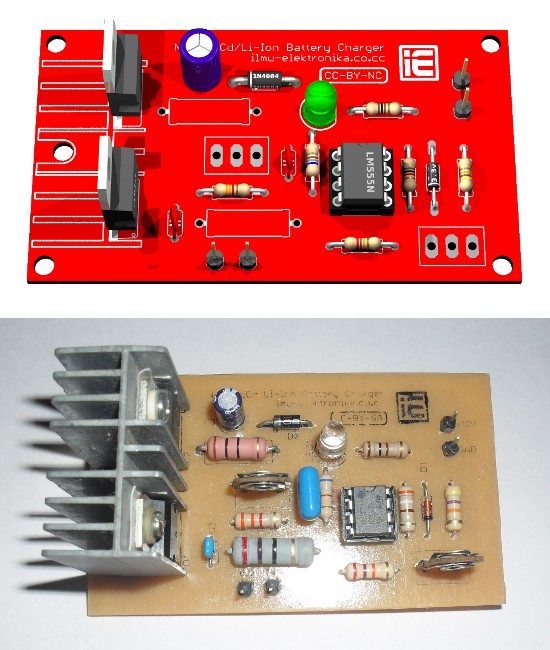 Pengisi Baterai Otomatis (Auto Battery Charger) NiCd/NiMH/Li-Ion