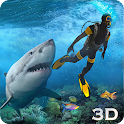 Icon Shark Attack Spear Fishing 3D