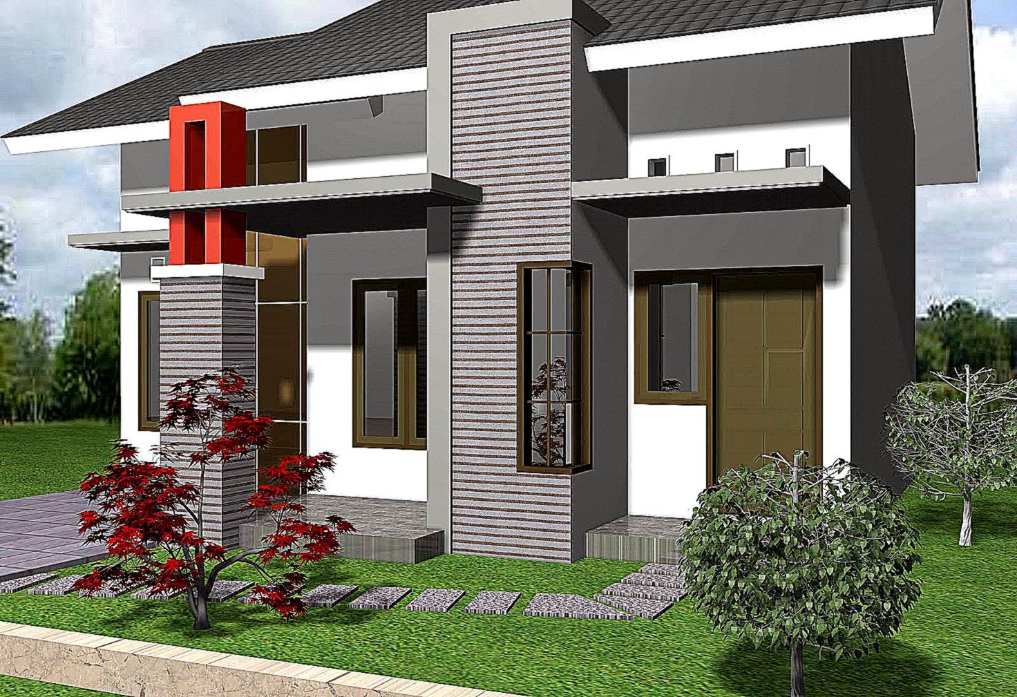 Desain Rumah Model  Minimalis  Gallery Taman  Minimalis 