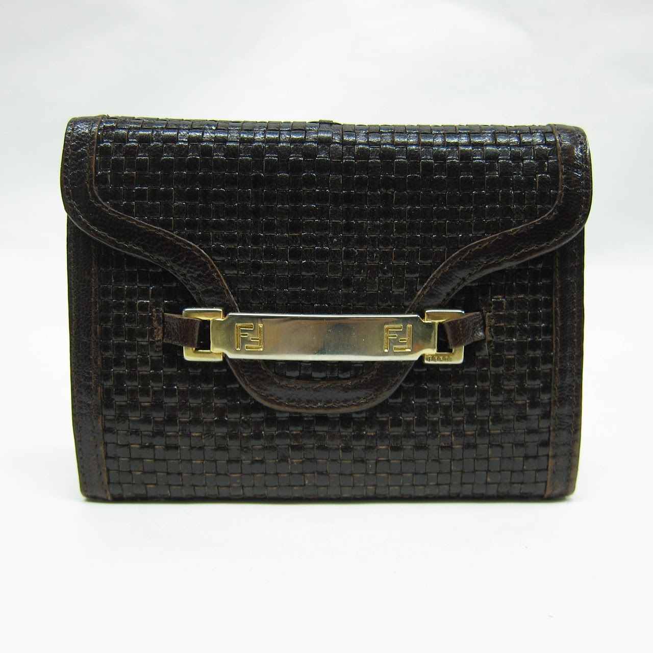 Fendi Convertible Clutch/Shoulder Bag