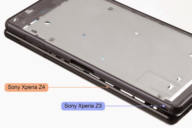 Sony Xperia Z4 có độ dày chỉ 6,3mm