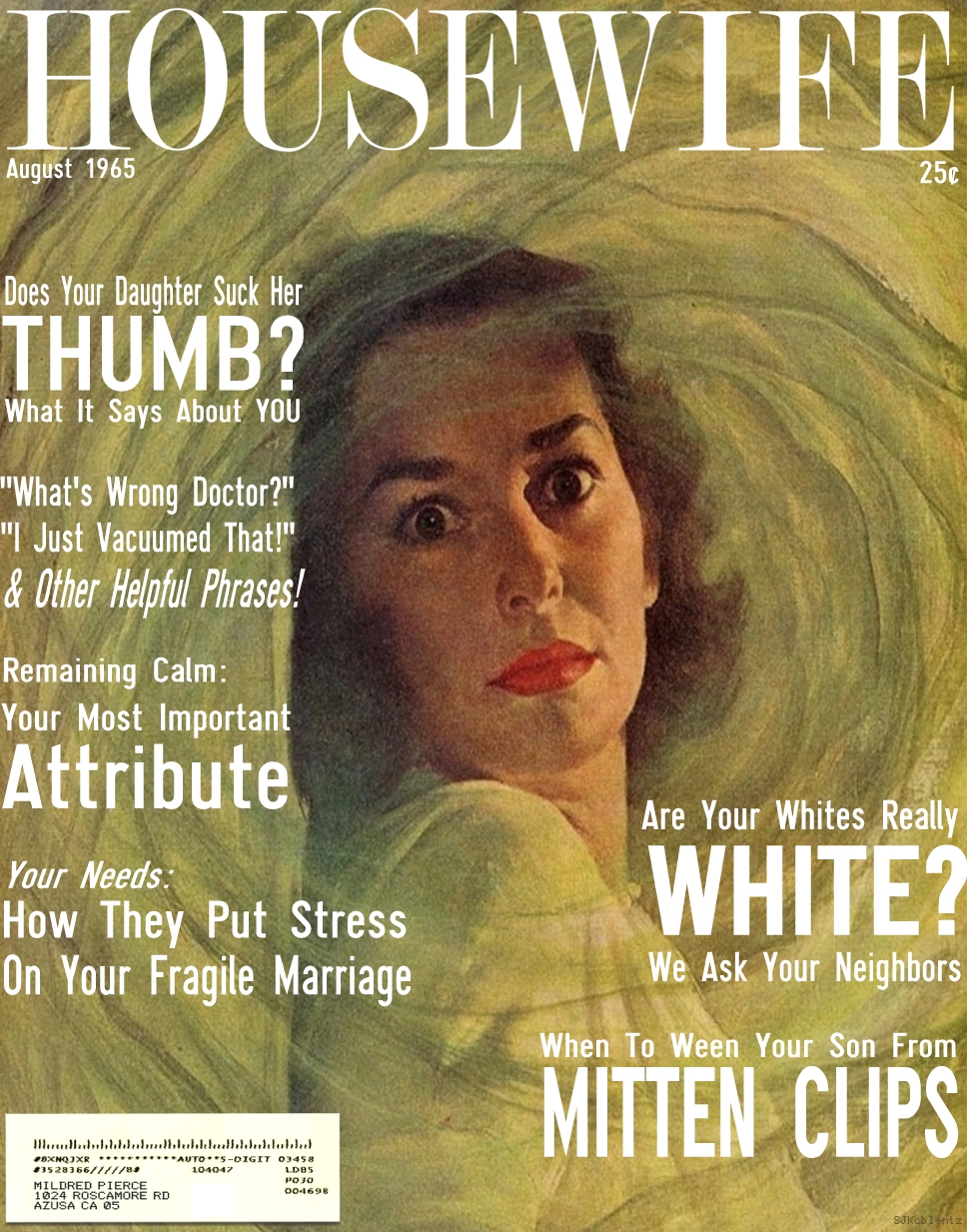 Periodically Anachronistic Housewife August 1965 