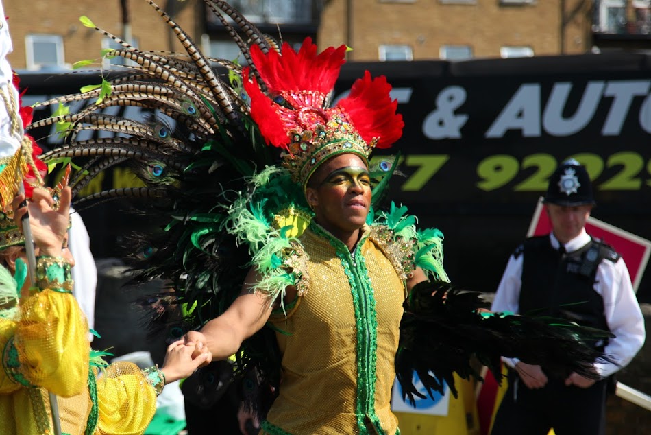 London. Notting Hill Carnival 2013. Люди и лица.