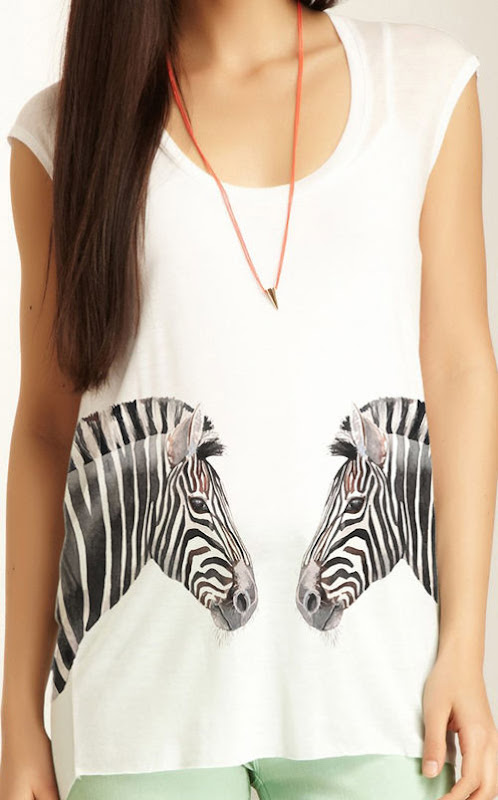 Inspiração zebra - camiseta