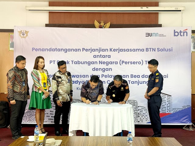 BTN Tawarkan Payroll dan KTA Spesial Bagi Pegawai Bea Cukai Kuala Tanjung