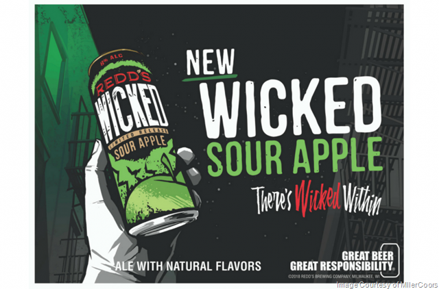 MillerCoors Releasing Redd’s Wicked Sour Apple