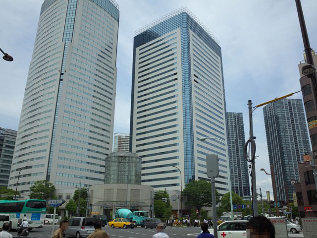 豊洲の高層ビル群