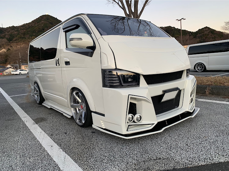 ハイエースバンの200系ハイエース・ハイエース・初日の出オフ・オフ会・お疲れ様でしたに関するカスタム事例の投稿画像11枚目