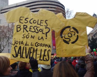 ccoo manifestació contra retallades