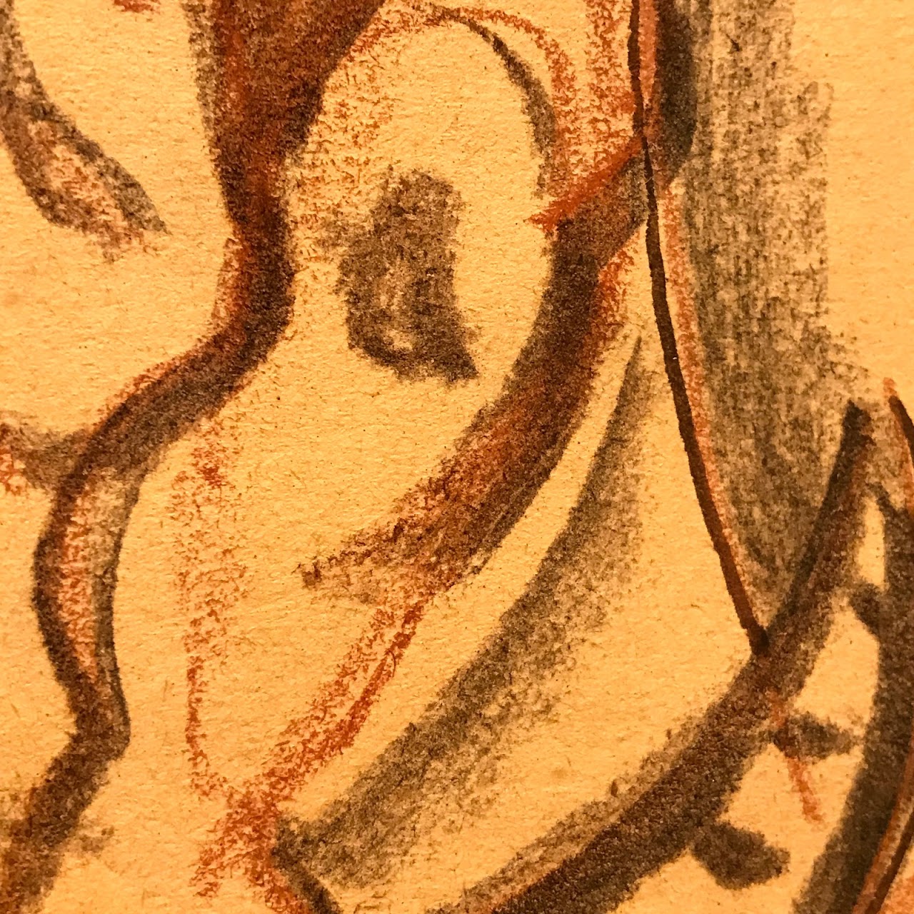 Kiliner Signed Mixed Media Drawing