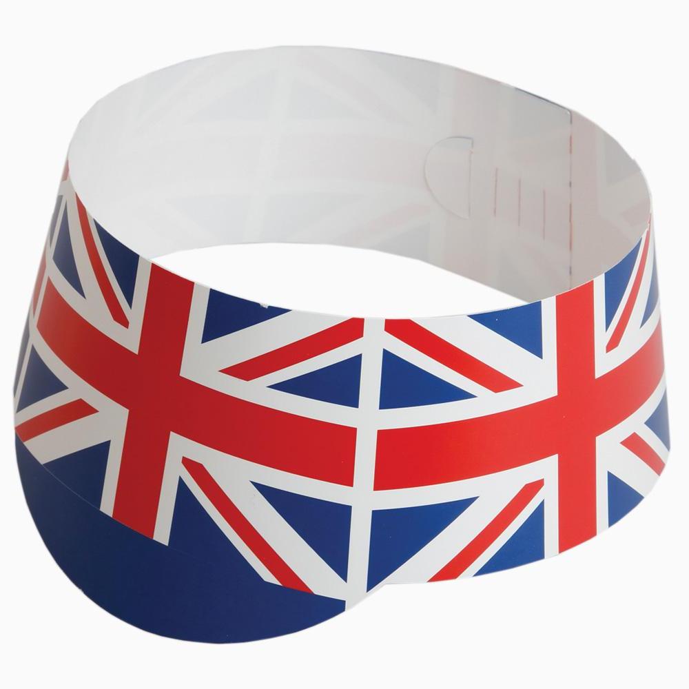 Union Jack Card Caps  Pack of