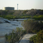 View of Water tank and radar instalation (18952)