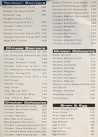 Moti Mahal Restaurant menu 1