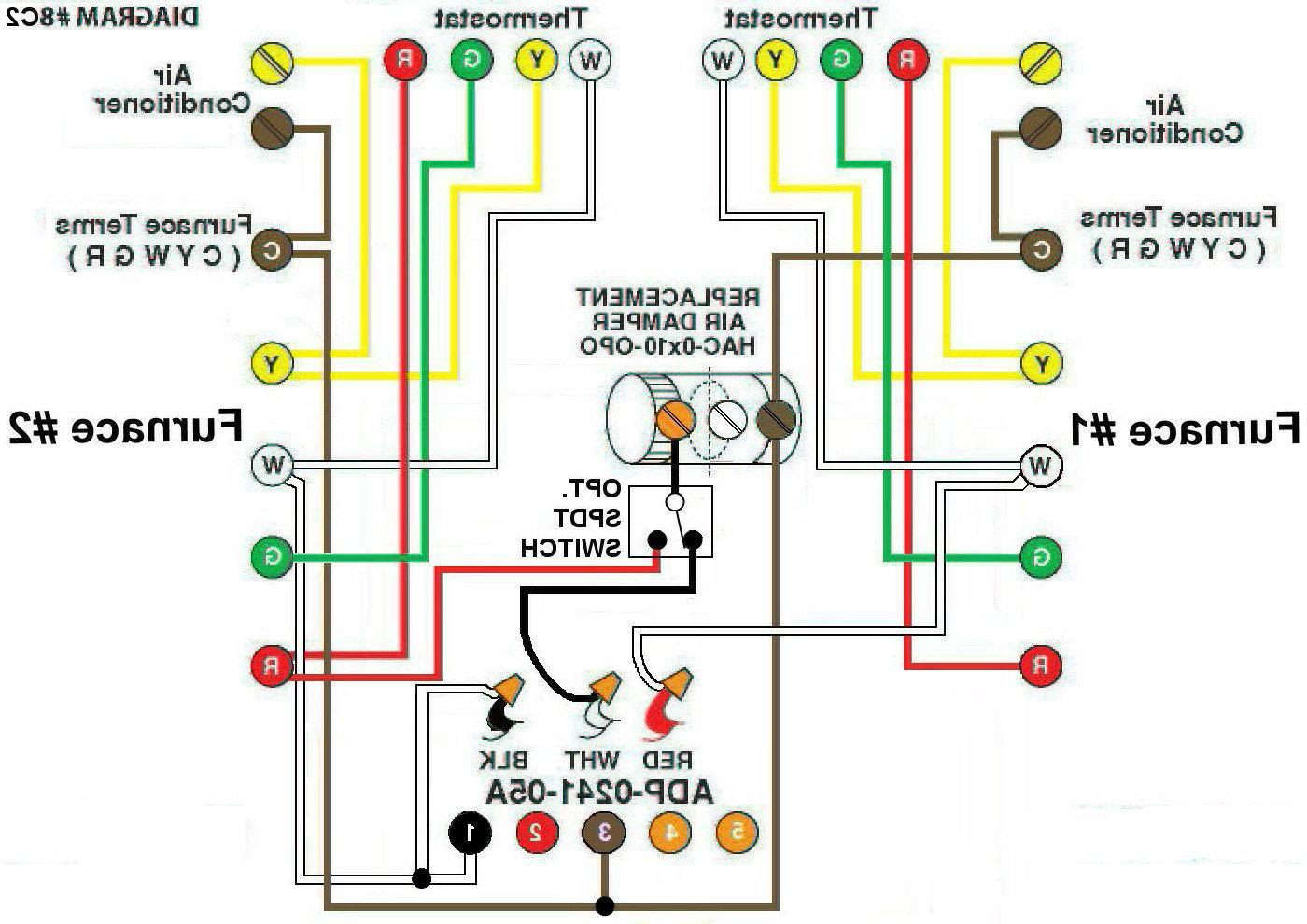 Colored Wiring Diagram #8C2