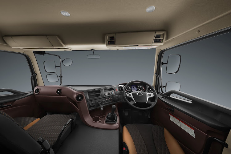 The cabin has clearer readouts, redesigned seats and driver monitoring systems. Picture: SUPPLIED