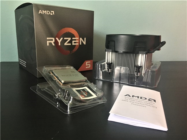 AMD Ryzen53600X-箱の中身