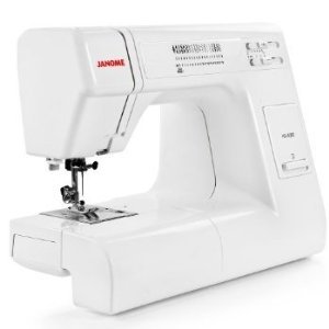  Janome HD3000 Heavy-Duty Sewing Machine with 18 Built-In Stitches + Hard Case