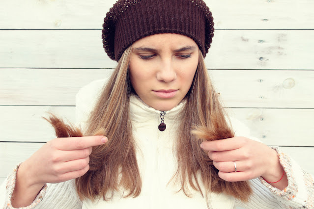 winter effects on hair