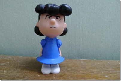 McDonald’s happy meal X The Peanuts Movie 2015 toys: Lucy