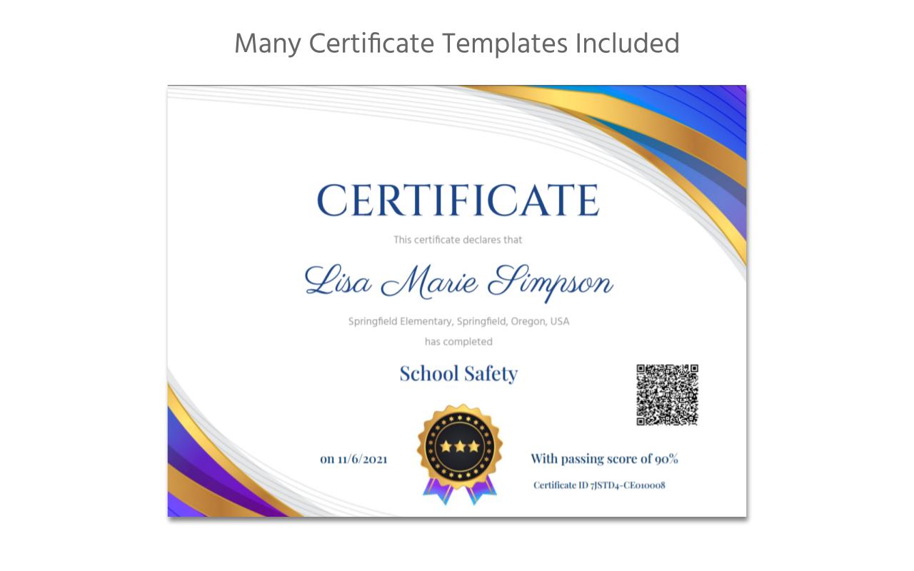 Design & Print Custom Certificates Online