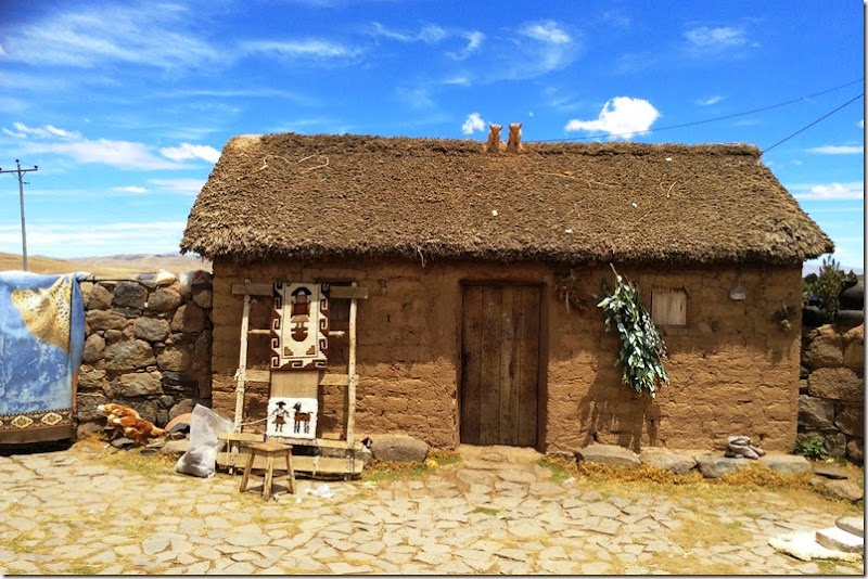 Casa do campones em Sillustani